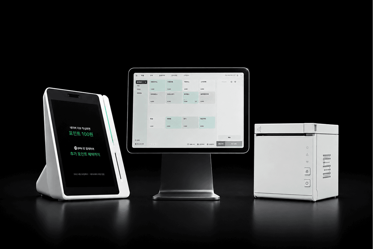 enspace POS, 고객용 디스플레이, 블루투스 프린터